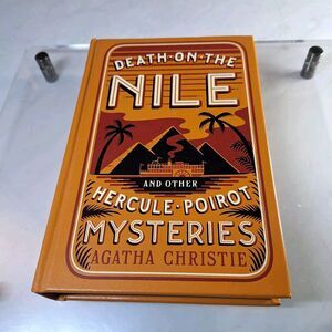 Death on the Nile ABC Murders Five Pigs Agatha Christie Leather Bound Gilded